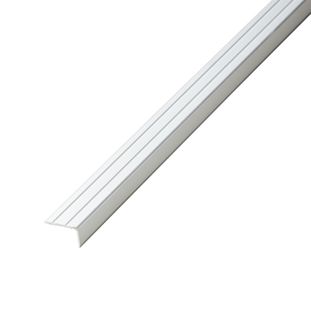 Co-pro Hoekprofiel 17 x 27 zelfkl. Zilver – 2,7 m