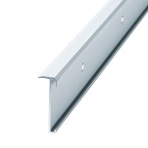 Co-pro Trapprofiel PVC 45 x15 Zilver 2,7 – 2,7 m