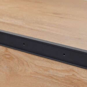 Co-pro Trapprofiel PVC 45 x15 zwart 4x1,3 structuur – set van 4 × 1,3 m