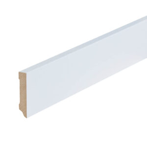 Co-pro Amsterdam (recht) – 70 × 15 mm – 240 cm – lakfolie wit