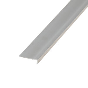 Co-pro Hoekprofiel pvc 4,5 x25 zelfkl. RVS – 3 m