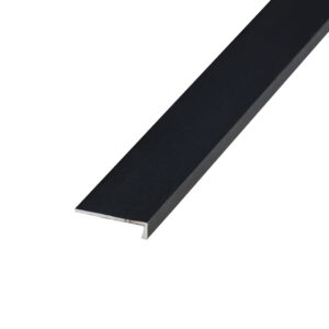 Co-pro Hoekprofiel pvc 4,5 x25 zelfkl. Antraciet/Zwart – 3 m