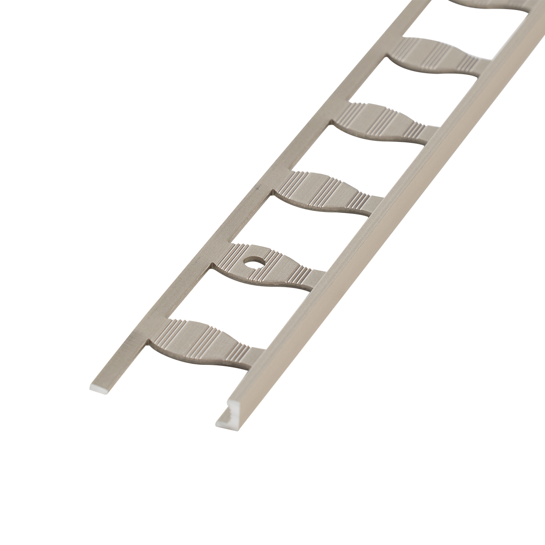 Co-pro Egalisatieprofiel 4,5/6 x 25 - RVS – 3 m