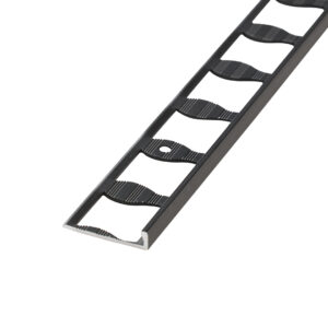 Co-pro Egalisatieprofiel 4,5/6 x 25 - Antraciet/Zwart – 3 m