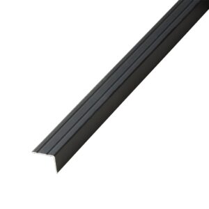 Co-pro Hoekprofiel Duo 30 x 25 zelfkl. Antraciet/Zwart – 1 m