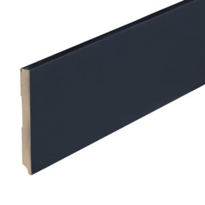 Co-pro Amsterdam (recht) – 120 × 12 mm – 240 cm – folie zwart RAL 9005