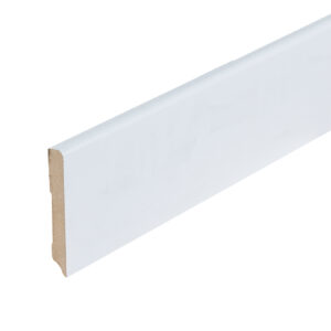 Co-pro Berlijn (rond) – 90 × 12 mm – 240 cm – lakfolie wit