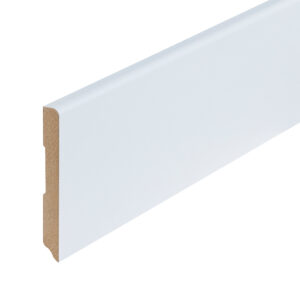 Co-pro Berlijn (rond) – 120 × 15 mm – 240 cm – lakfolie wit