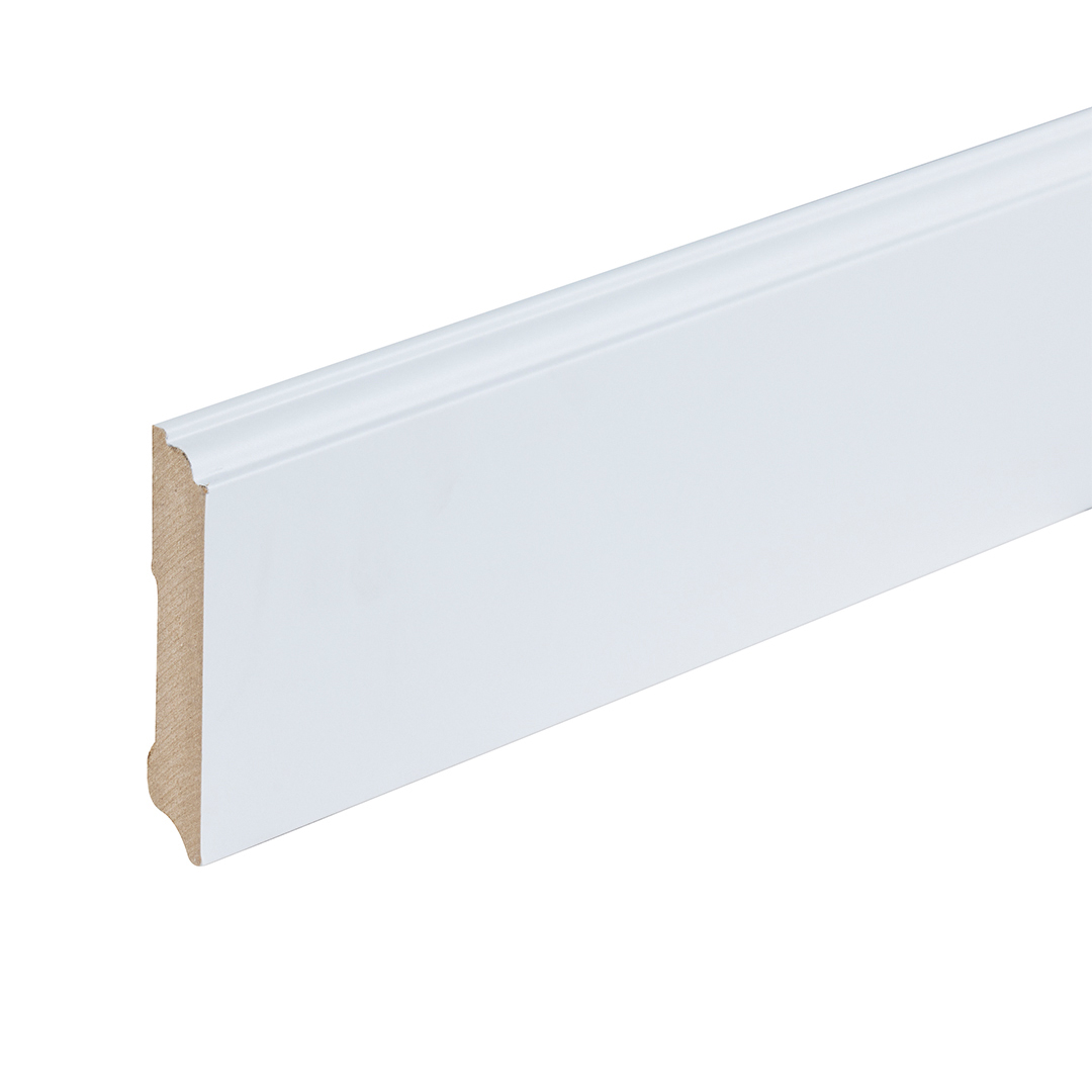 Co-pro Praag (kraal) – 90 × 15 mm – 240 cm – lakfolie wit