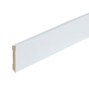 Co-pro Amsterdam (recht) – 70 × 9 mm – 240 cm – gelakt wit RAL 9010