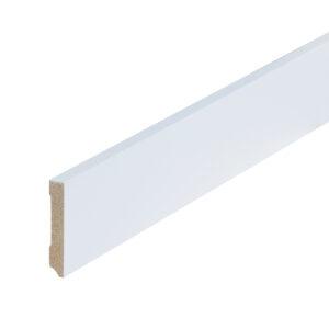 Co-pro Amsterdam (recht) – 70 × 12 mm – 240 cm – gelakt extra wit RAL 9016