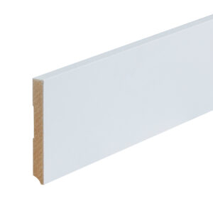 Co-pro Amsterdam (recht) – 120 × 15 mm – 240 cm – 4-zijdig wit gegrond